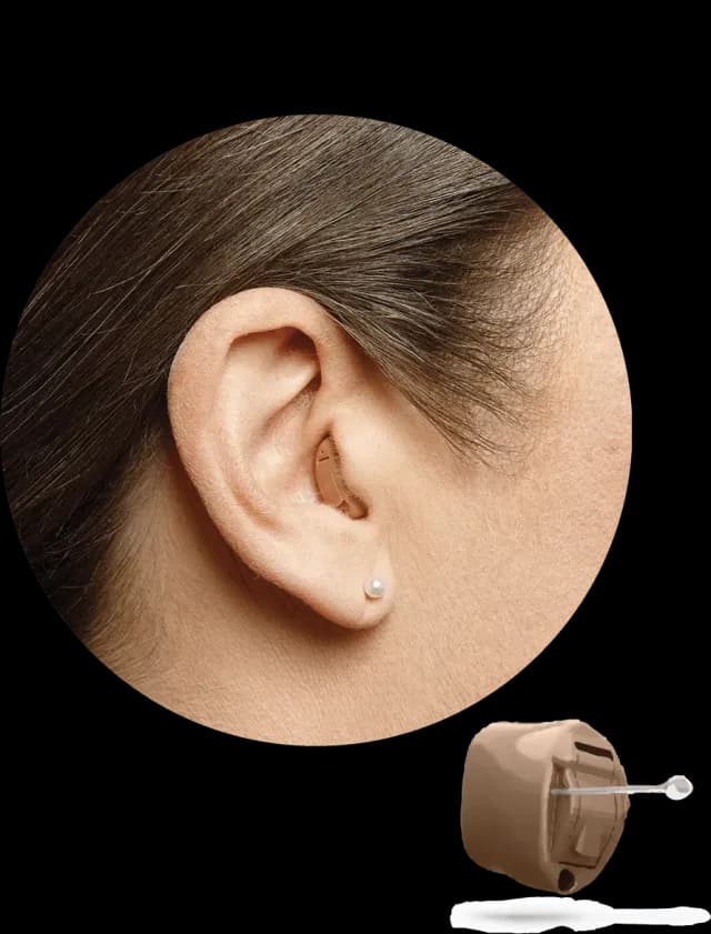 Completely in The Canal (CIC) hearing aid